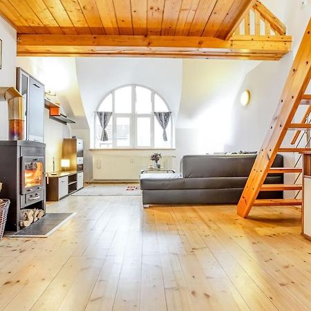 Utulny A Prostorny Podkrovni Byt S Krbovymi Kamny Ceske Budejovice Ngoại thất bức ảnh